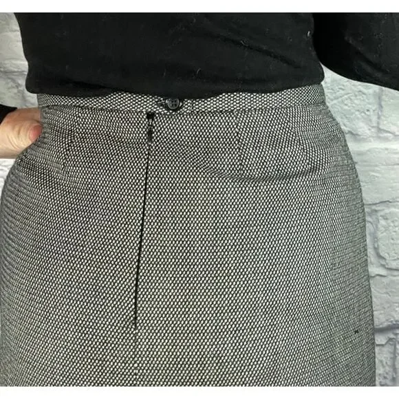 Vintage Harve Benard 100% Wool Classic Old Money Style Trumpet Skirt - Picture 10 of 10